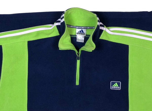 Vintage Adidas Halfzip Fleece XXLarge - Image 2