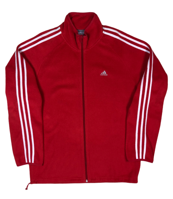 Vintage Adidas Zip Fleece L-XL