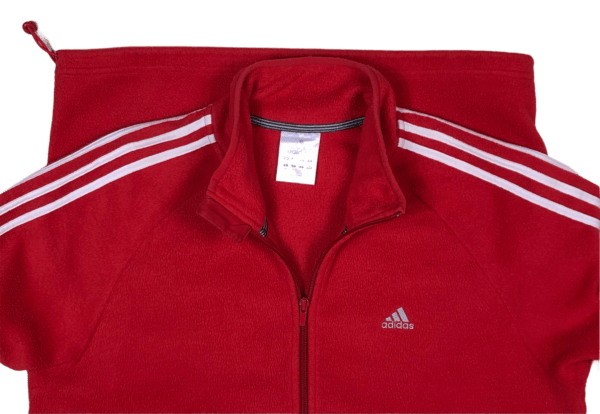 Vintage Adidas Zip Fleece L-XL - Image 2