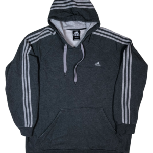 Vintage Adidas 3 Striped Hoodie XXL