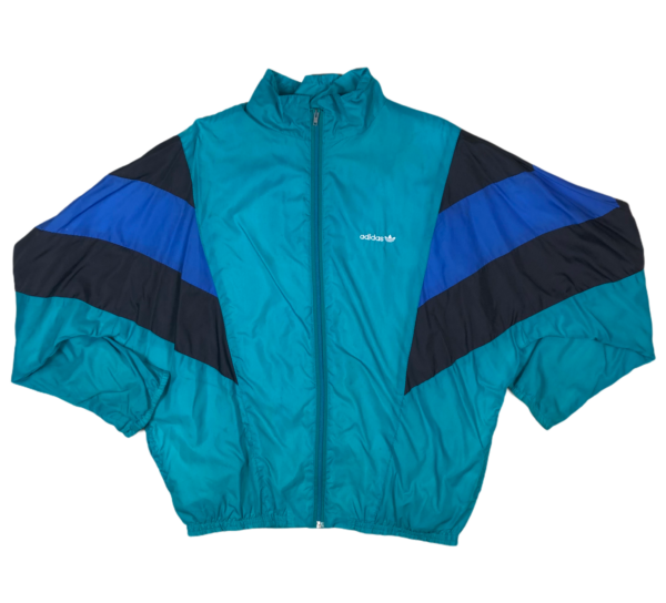 Vintage Adidas Turqoise Windbreaker XL