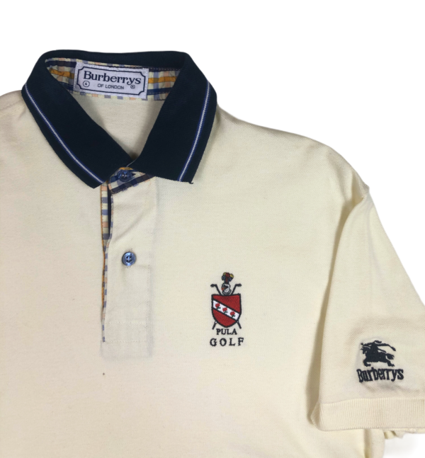 Vintage Burberry Polo M-L - Image 3