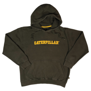 Vintage Caterpillar Hoodie Large