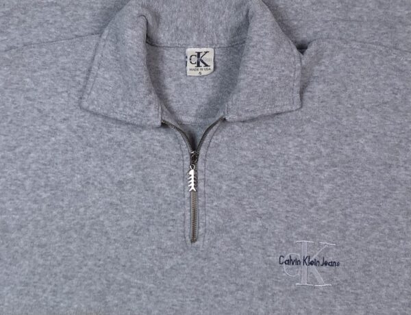Vintage Calvin Klein Halfzip M-L - Image 2