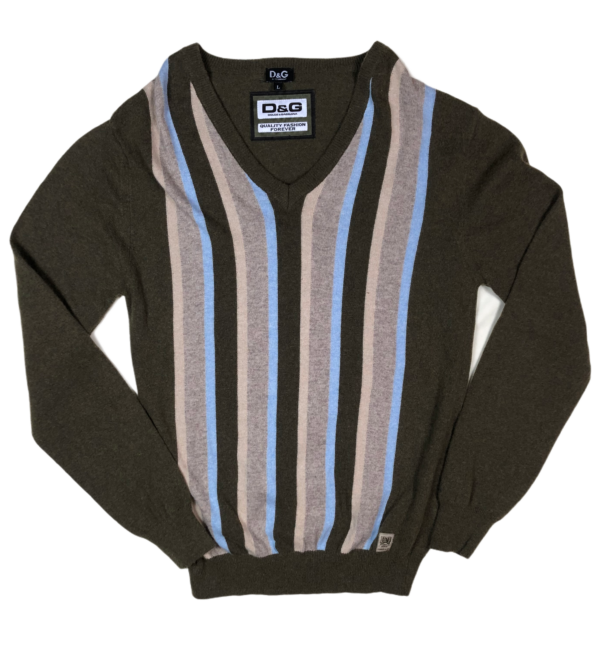 Vintage Dolce & Gabbana V-Neck Jumper
