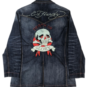 Vintage Ed Hardy Denim Jacket