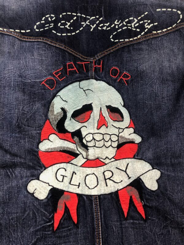 Vintage Ed Hardy Denim Jacket - Image 4