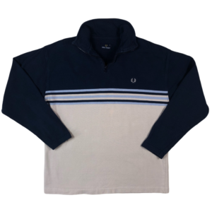Vintage Fred Perry Halfzip Large