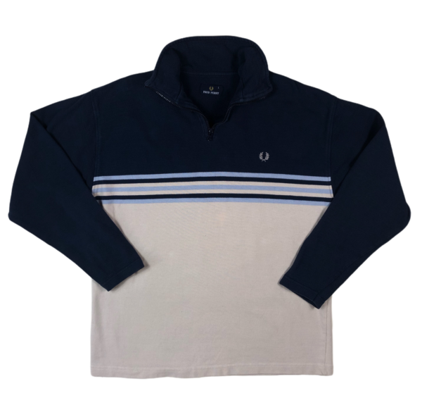 Vintage Fred Perry Halfzip Large