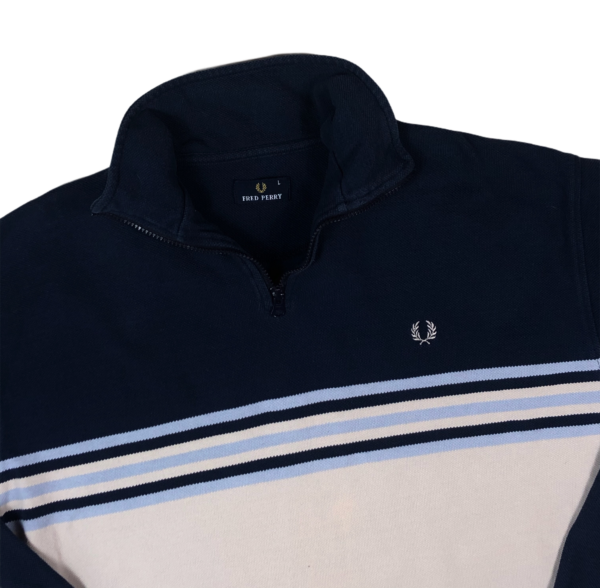 Vintage Fred Perry Halfzip Large - Image 2
