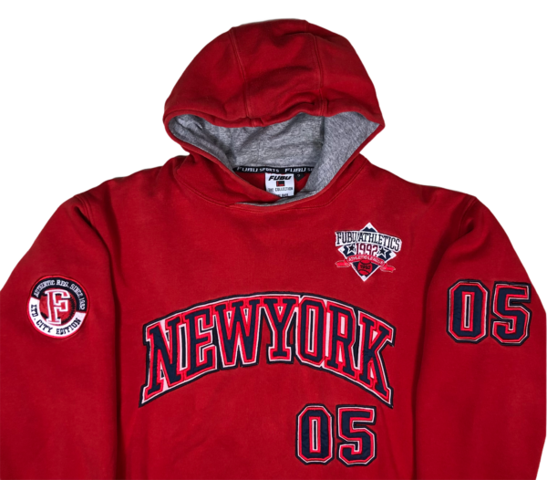 Vintage Fubu New York Hoodie - Image 3