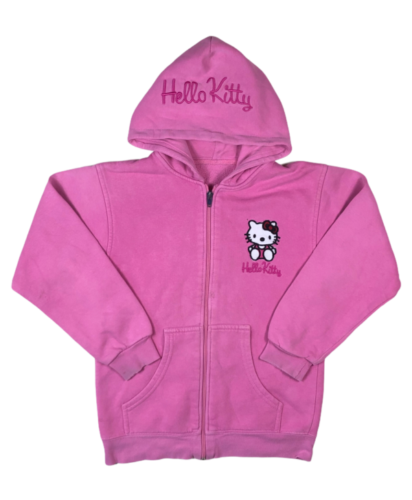 Vintage Hello Kitty Pink Hoodie Wmns