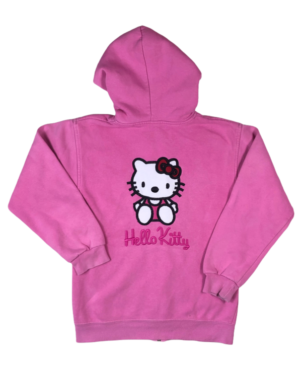 Vintage Hello Kitty Pink Hoodie Wmns - Image 2