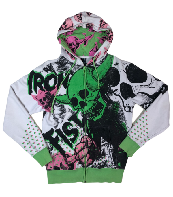 Vintage Iron Fist Hoodie S-M