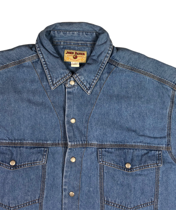 Vintage John Baner Denim Shirt - Image 2
