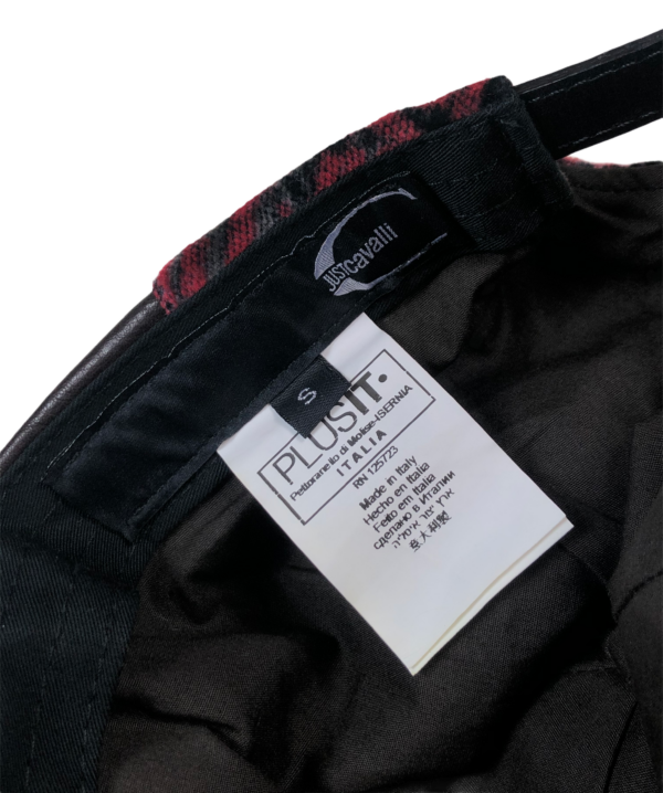 Just Cavalli Leather Cap - Image 3