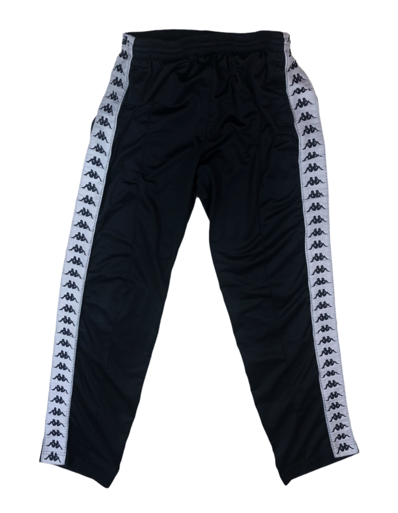 kappa track pants purple
