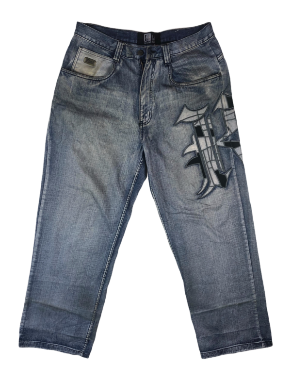 Vintage Karl Kani Baggy Jeans sz 36 - Image 2