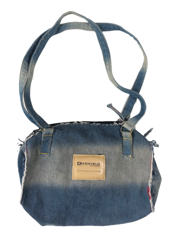 Vintage Kenvelo Denim Bag - Image 2