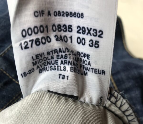 Vintage Levis 835 Engineered Jeans 29x32 - Image 4