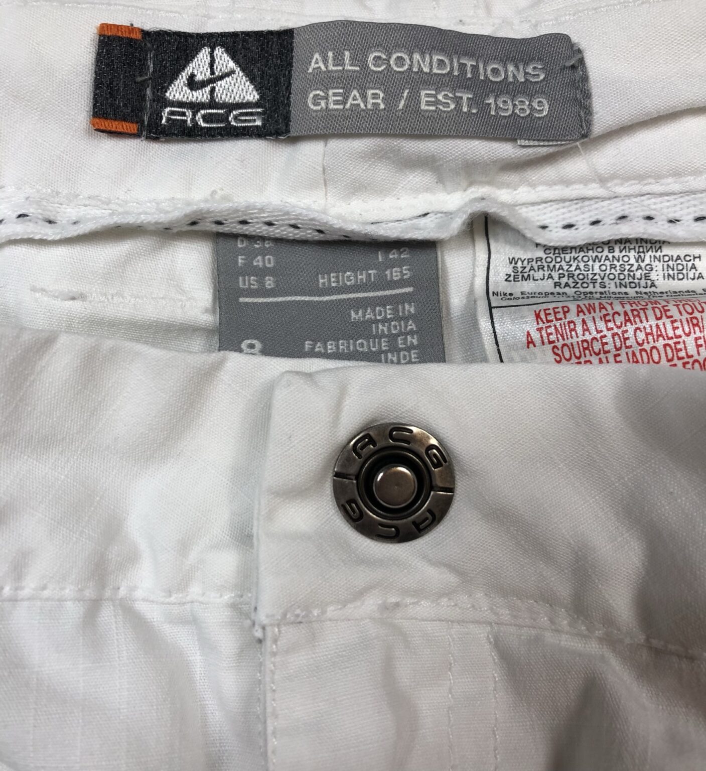 vintage nike acg active pants