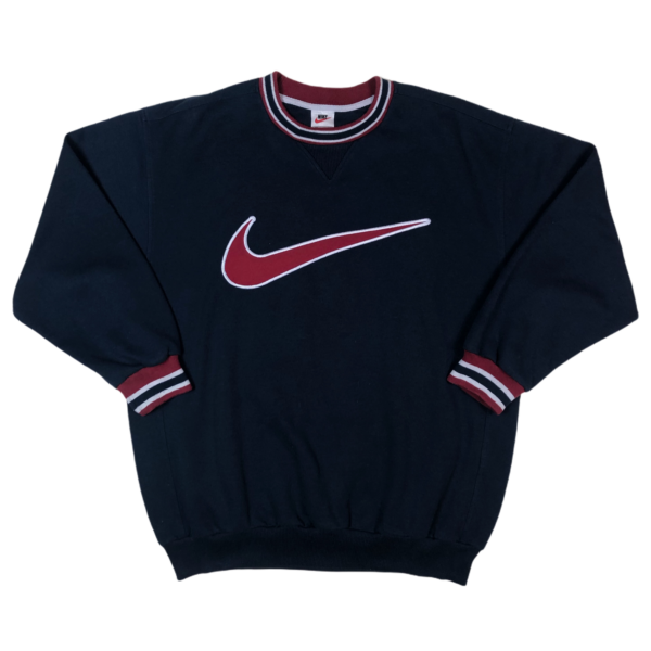 90s Nike Swoosh Crewneck L-XL