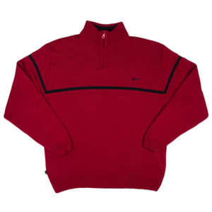 90s Nike Halfzip/Jumper Large