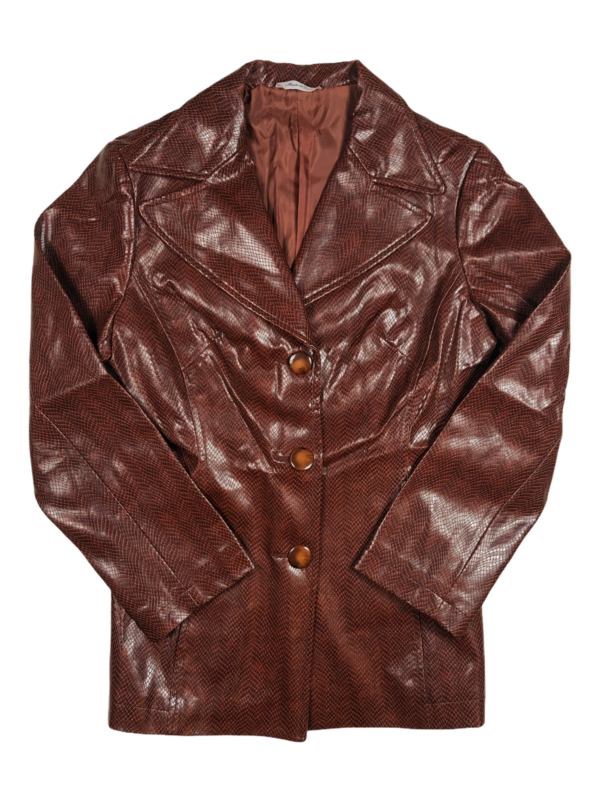Vintage Piu Piu WMNS Snakeskin Coat