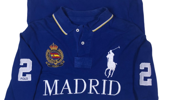 Vintage Polo Ralph Lauren Madrid Longsleeve Polo - Image 2