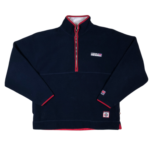 80/90s Reebok Classics Fleece Halfzip