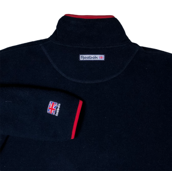 80/90s Reebok Classics Fleece Halfzip - Image 3