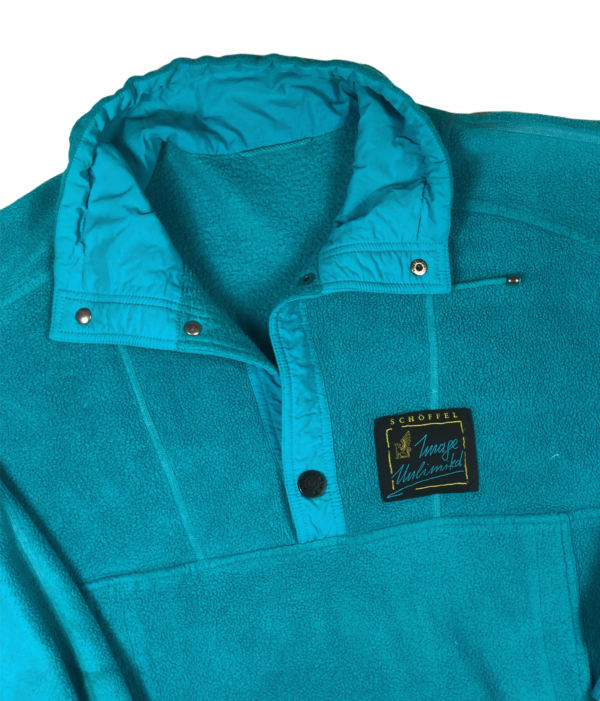 Vintage Schoffel Fleece Halfzip XL - Image 2