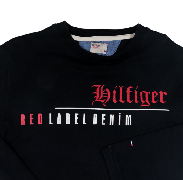 Vintage Tommy Hilfiger Red Label Denim Longsleeve - Image 2