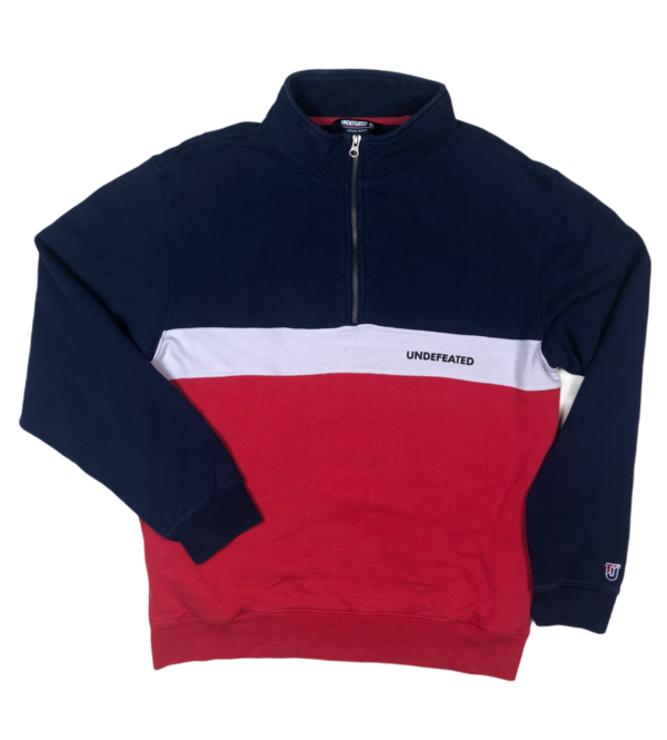 Vintage Undefeated Halfzip XLarge