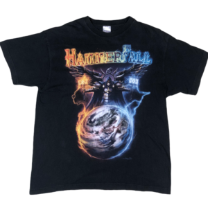 Vintage HammerFall Double Sided Tour Tee 2009