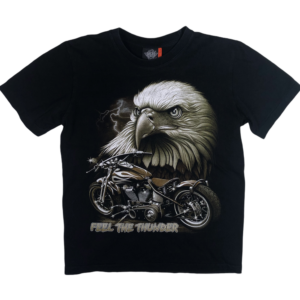 Vintage Eagle Bike Double Sided T-Shirt