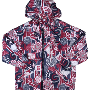 Vintage Multi Windbreaker M-L