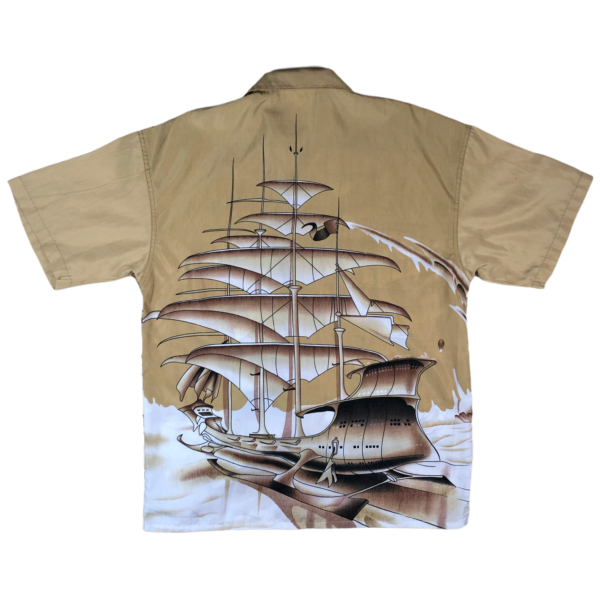 Vintage Double Sided Ship Shirt - Image 2