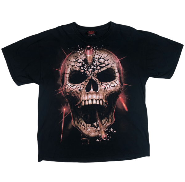 Vintage Double Sided Skull Bullet Tee