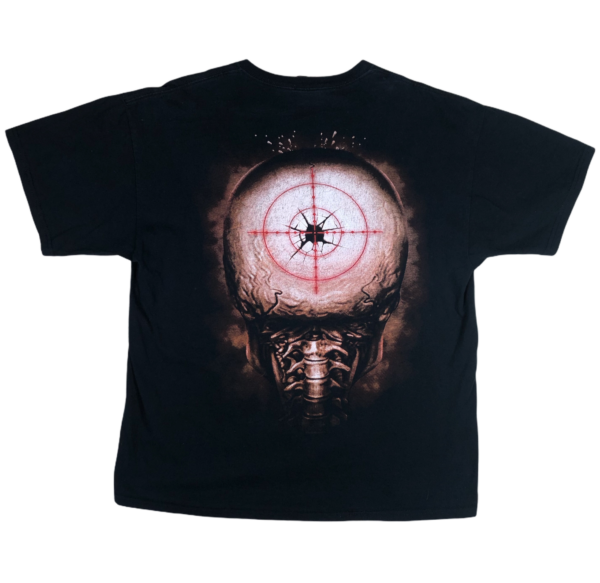 Vintage Double Sided Skull Bullet Tee - Image 2
