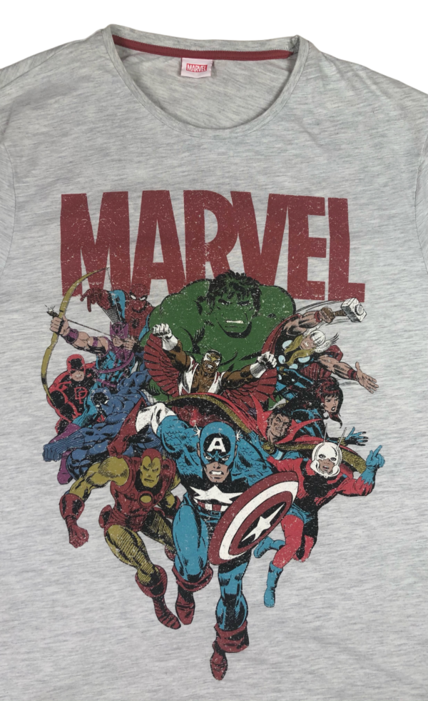 Vintage Marvel T-Shirt Large - Image 2