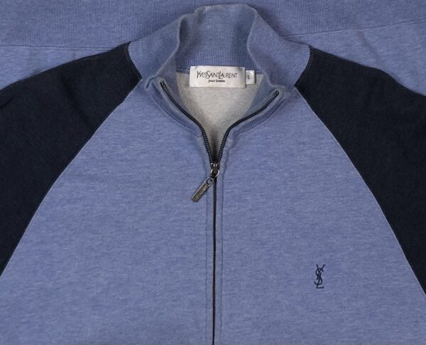 Vintage Yves Saint Laurent Full Zip Jumper - Image 2