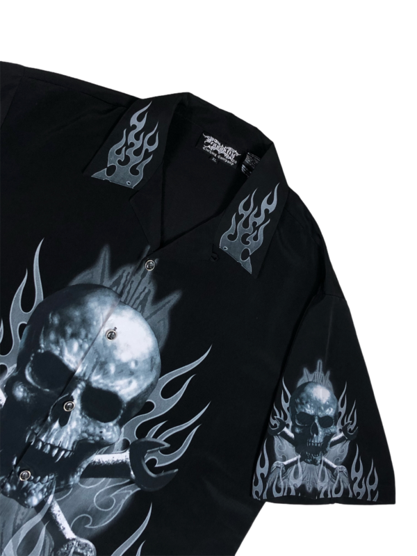 Vintage Double Sided Skull Shirt - Image 2