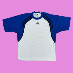 Vintage Adidas 3 Striped T-shirt 2000