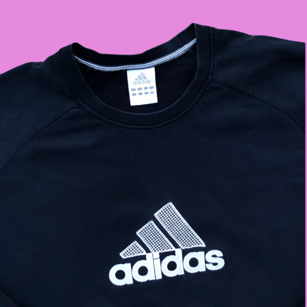 Vintage Adidas Embroided Crewneck XXLarge - Image 2