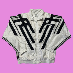 Vintage Adidas 3 Striped Windbreaker