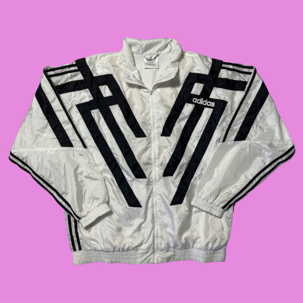 Vintage Adidas 3 Striped Windbreaker