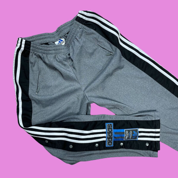 90s Adidas Button/Popper Pants