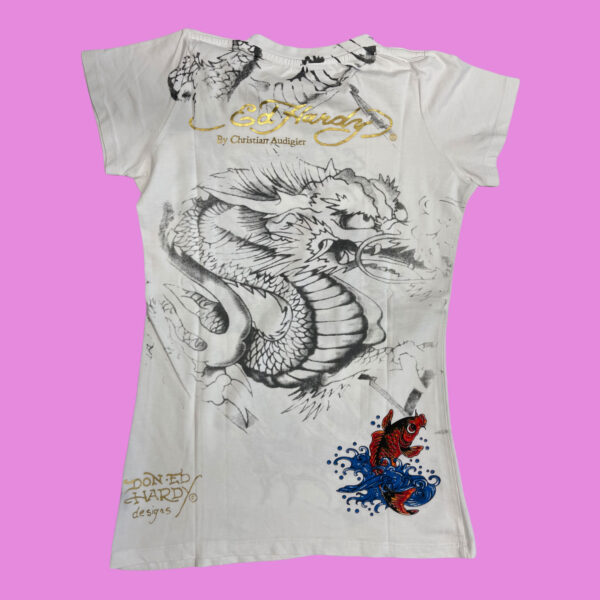 Vintage Ed Hardy Love Kills Slow T-Shirt - Image 2