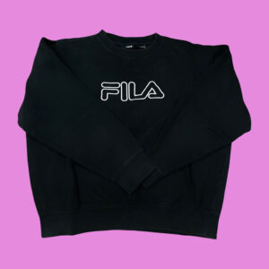 Vintage Fila Embroided Crewneck Large